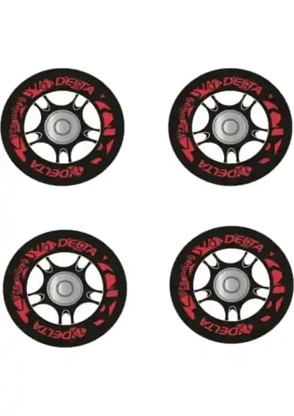 Delta 64 mm Silikonlu Rulmanlı Paten Tekerleği Seti Performans ve Dayanıklılık Özellikleri