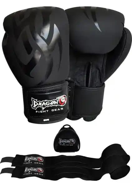 Dragon Black Mamba Boks Eldiveni 2. Parti Seti Güçlü ve Şık Spor Ekipmanı