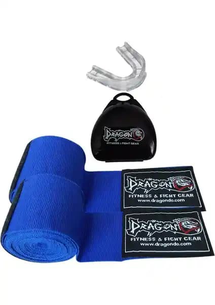 Dragon Boks ve Kickboks Ekipmanları: Elastik Bandaj ve Dişlik Seti Performans ve Güvenlik İçin