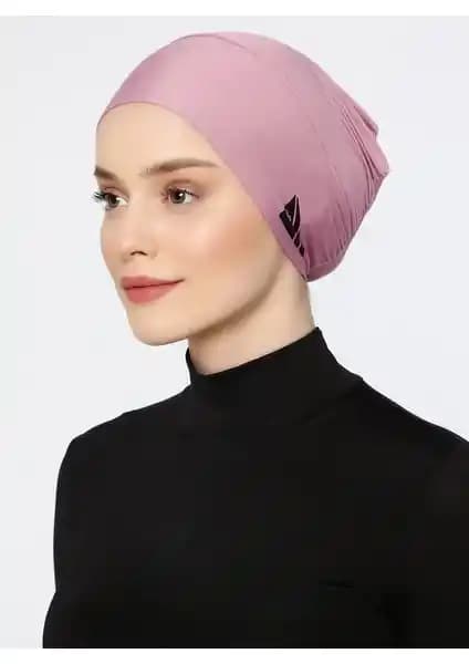 Ecardin Lavanta Renkli Spor Havuz Bonesi - Konfor ve Şıklığı Bir Arada Sunar