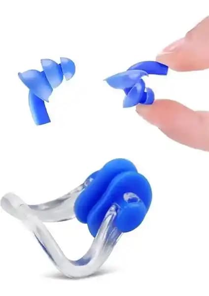 Jetfast 2 Paket Havuz Kulak Burun Tıkayıcı Seti Yüzme ve Su Aktiviteleri İçin Pratik Çözüm