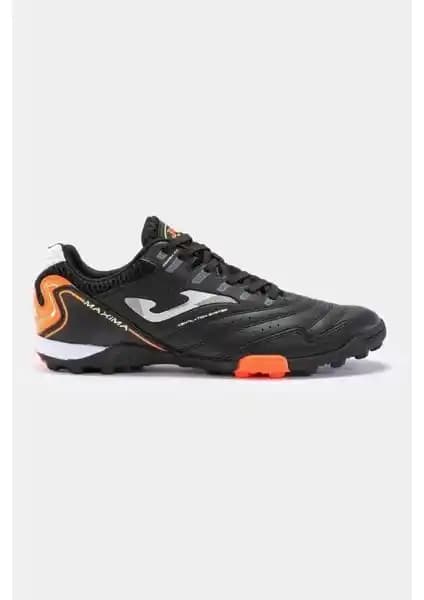 Joma Maxima 2301 Siyah Turuncu Halı Saha Kramponu Performans ve Şıklık Sunar
