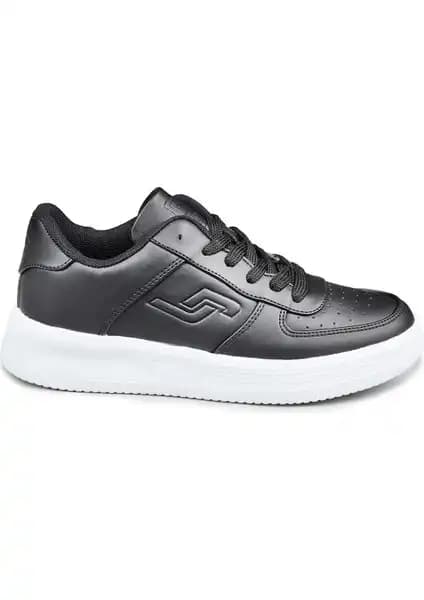 Kadınlar İçin Günlük Şıklık ve Konfor Sunan Siyah Beyaz Sneaker Modeli