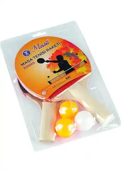Masis Masa Tenisi Raket Seti: Uygun Fiyatlı ve Çok Yönlü Spor Ekipmanı