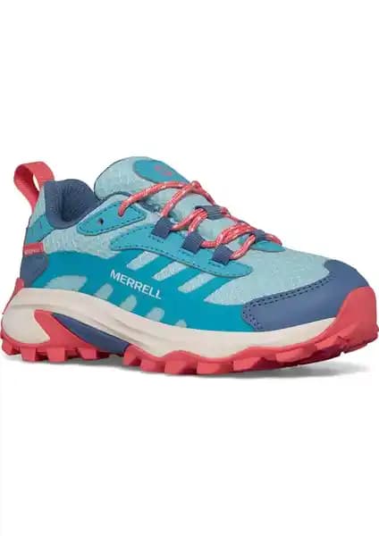 Merrell Moab Speed 2 Low Wtrpf çocuk outdoor ayakkabısı dayanıklı ve su geçirmez özellikleriyle