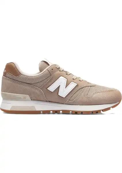 New Balance 565 Bej Kadın Günlük Spor Ayakkabısı Rahat ve Şık Tasarımıyla Günlük Kullanım İçin Uygun