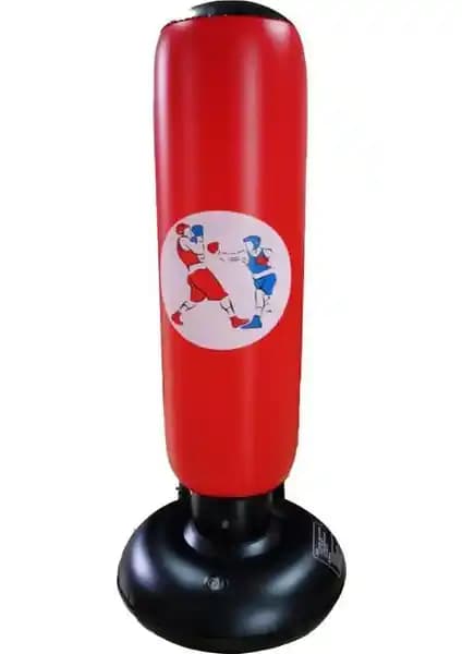 Okel Outdoor Ayaklı Şişme Boks Torbası 160cm Güçlü ve Kullanışlı Spor ve Eğlence Aracı