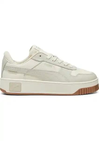 Puma Carina Street Bej Kadın Sneaker Günlük Kullanım ve Şıklık İçin Uygun