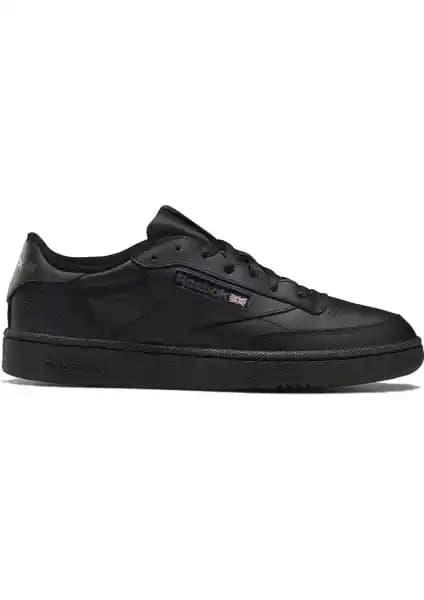 Reebok Club C 85 Erkek Siyah Sneaker Şıklık ve Konfor Sunan Modern Spor Ayakkabı