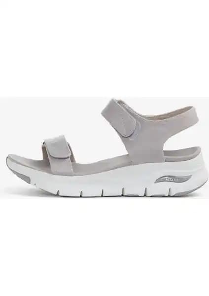 Skechers ARCH FİT - TOURİSTY Kadın Bej Sandalet: Rahat ve Şık Günlük Ayakkabı Seçenekleri