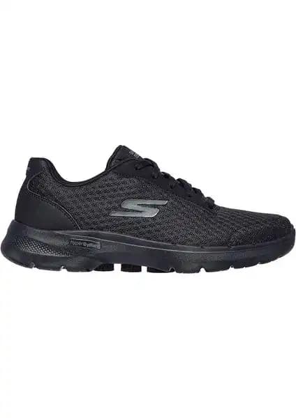 Skechers Go Walk 6 Iconic Vision Siyah Kadın Spor Ayakkabısı Günlük ve Spor Kullanımına Uygun