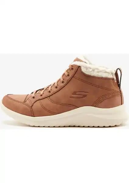 Skechers Ultra Flex 2.0 Kadın Kahverengi Bot: Şıklık ve Konforun Birleşimi