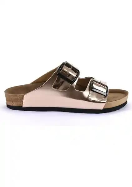 Slazenger LENS Kadın Gümüş Sim Terlik Şıklık ve Konforu Bir Arada Sunar