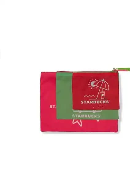 Starbucks 3 Parça Seyahat Çanta Seti: Şıklık ve İşlevselliğin Bir Arada