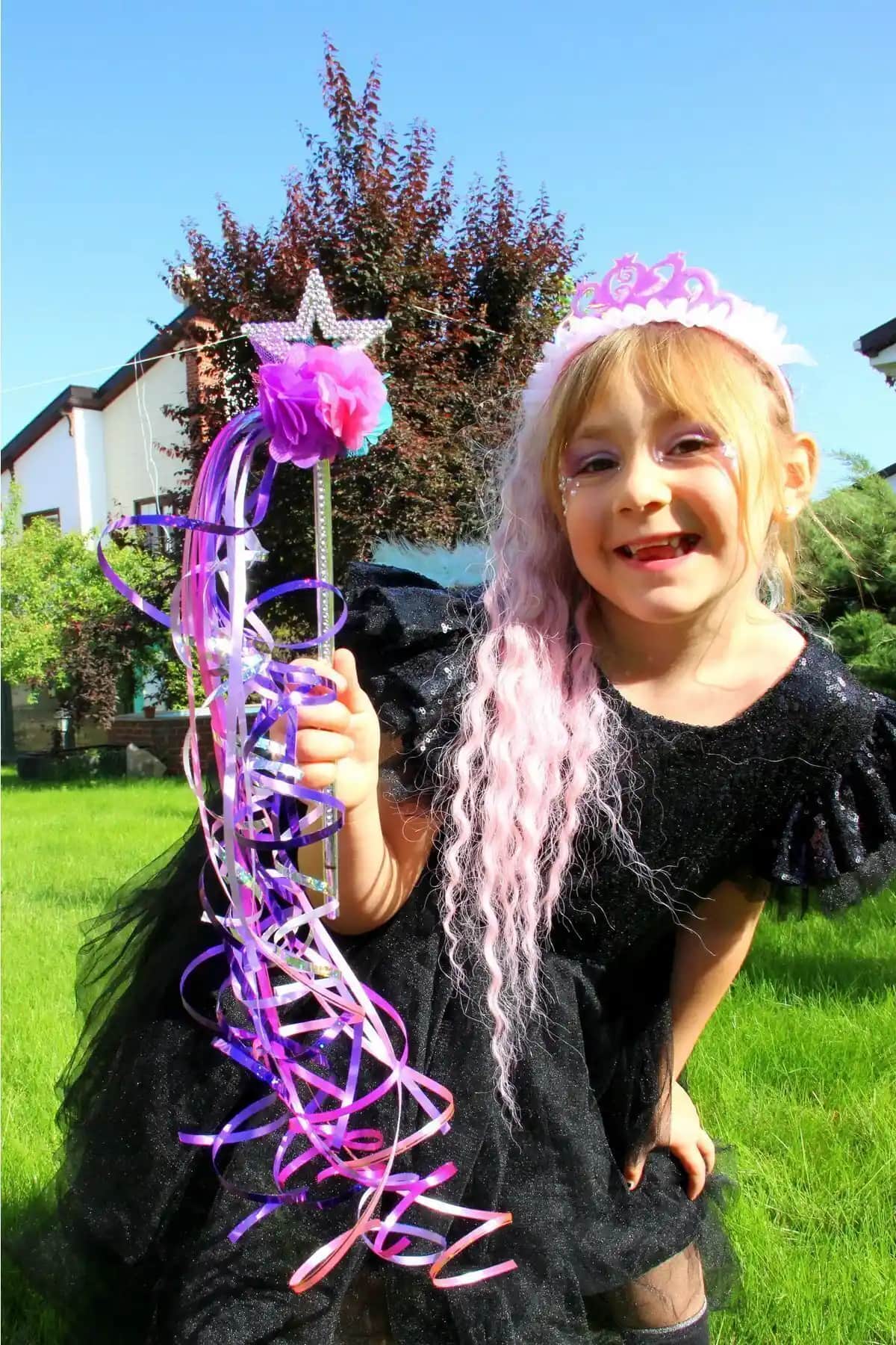 Çılgın Saçlar Yıldız Peri Asası: Renkli ve Detaylı El Yapımı Sihirli Oyuncak