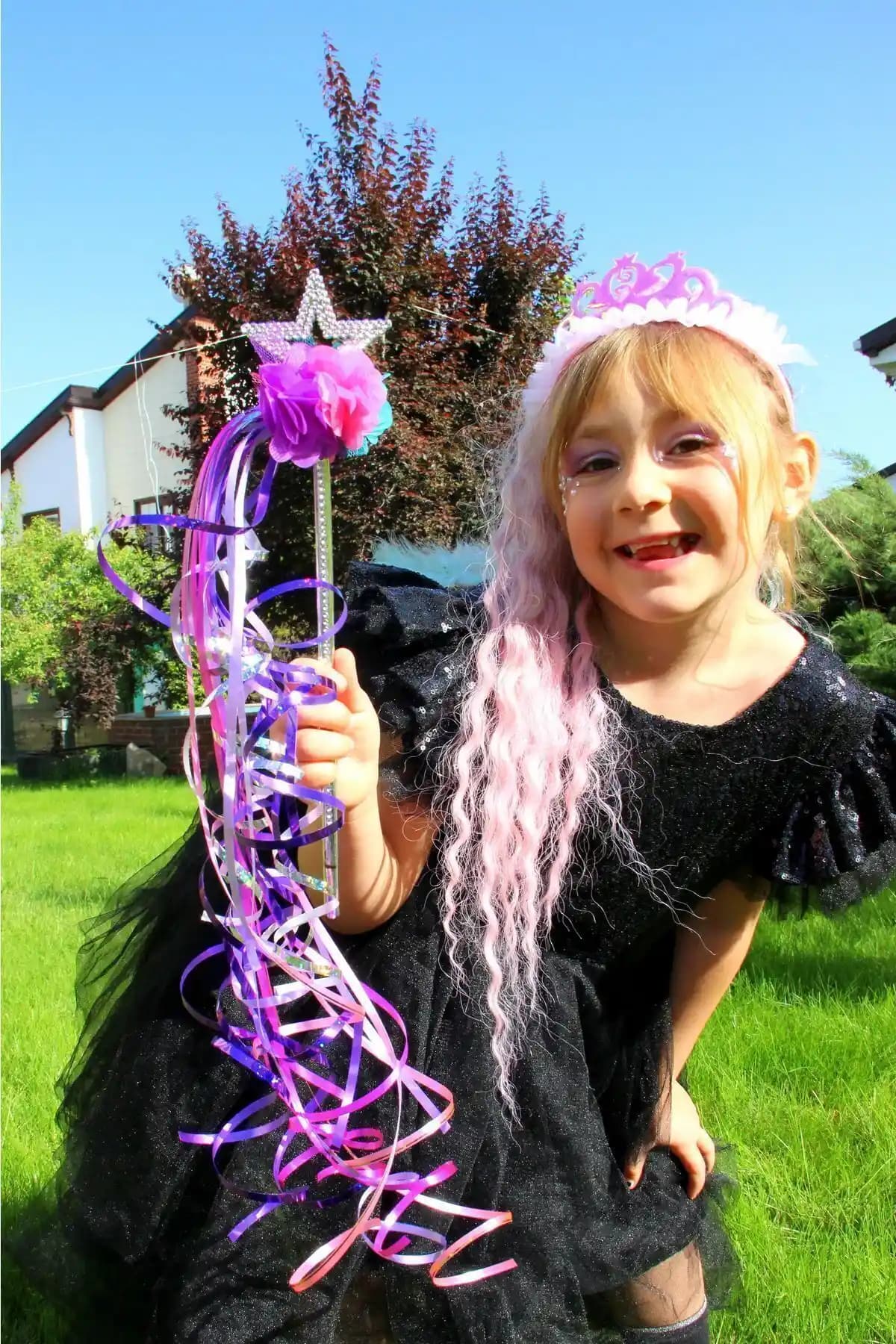 Çılgın Saçlar Yıldız Peri Asası: Renkli ve Detaylı El Yapımı Sihirli Oyuncak