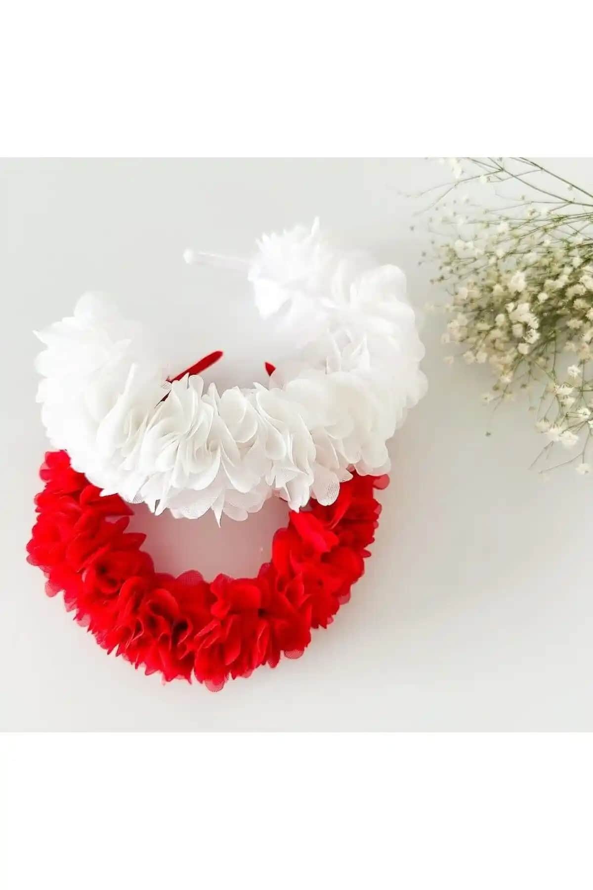 Damlakidsmoda Kız Çocuk Bebek Frida Çiçek Taç ile Şıklık ve Zarafetin En Güzel Yansıması