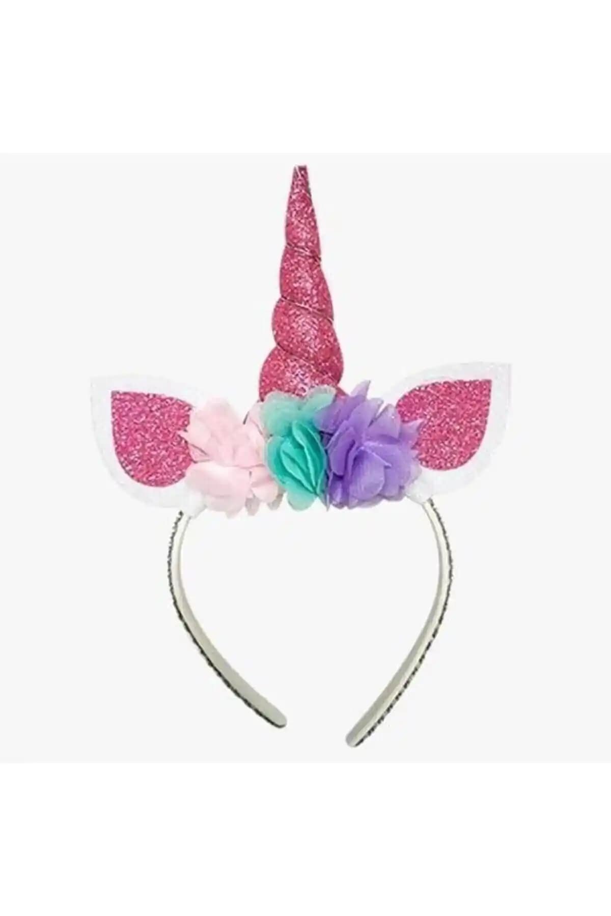Eva Taç Unicorn Dolgulu Pembe: Çocuklar İçin Renkli ve Dayanıklı Eğlenceli Aksesuar