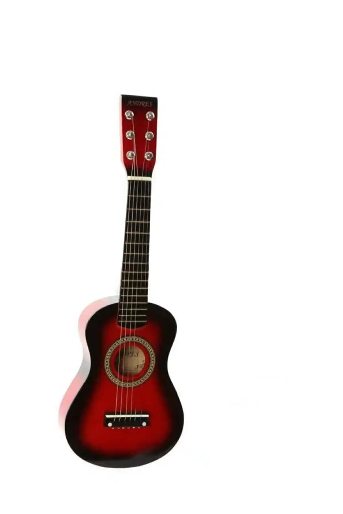 Genel Markalar Çocuk Gitarı Kırmızı 60cm - Müzik Yolculuğunun İlk Adımı