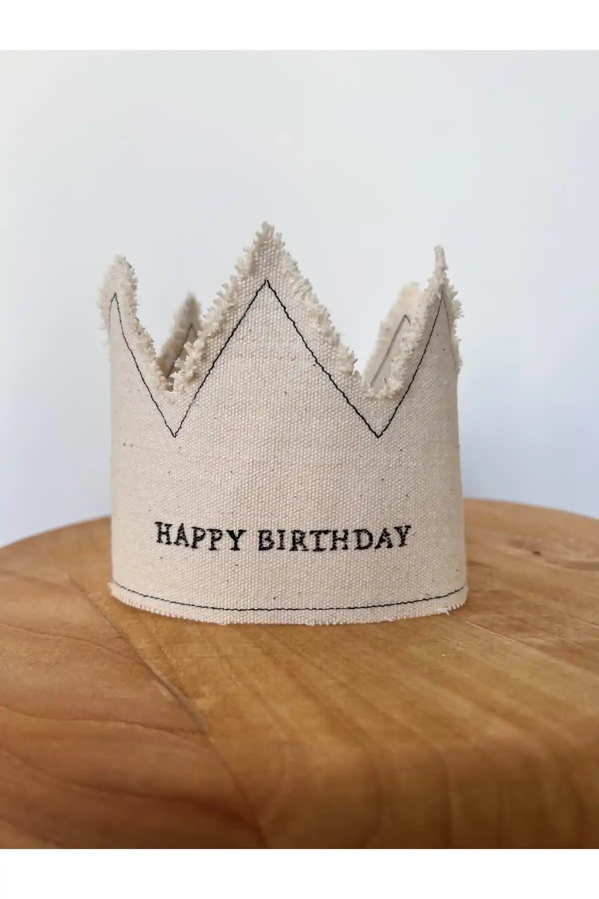 Kukuletaparty Bebek Doğum Günü Unisex İskandinav Taç Şıklık ve Sevimlilik İçin Tasarlandı