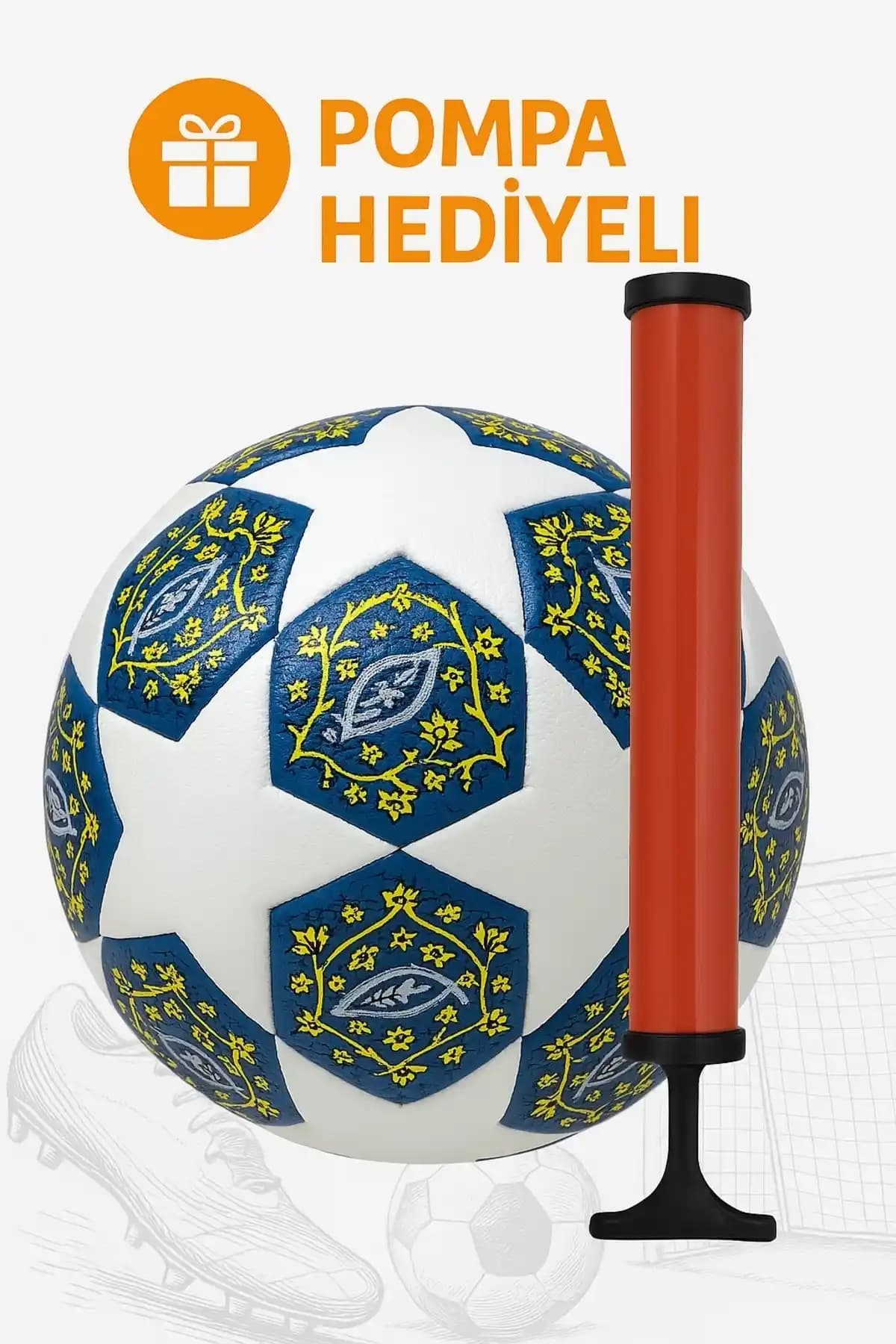 AGUILAS Dünya Kupası Temalı Profesyonel 5 Numara Futbol Topu, Halı ve Çim Sahaya Uygun