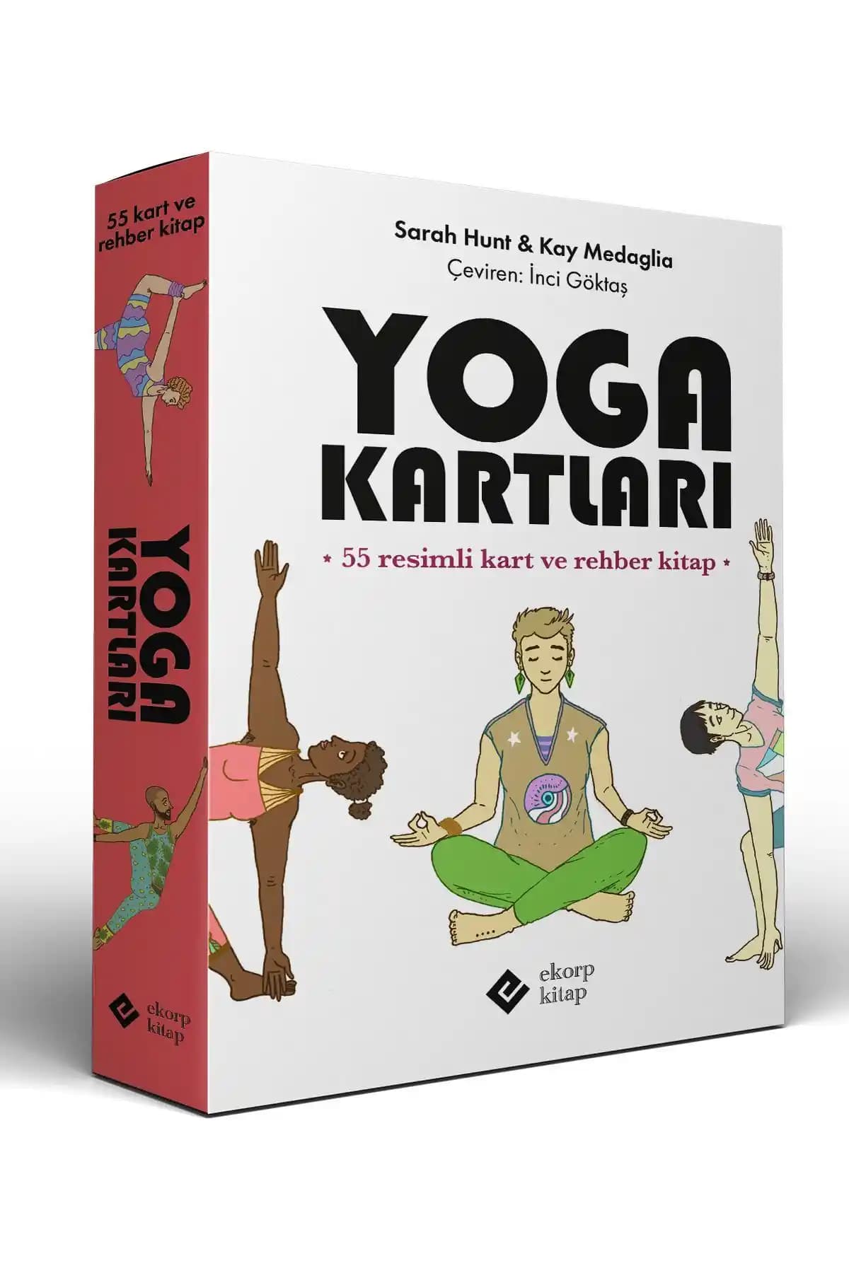 Ekorp Kitap Yoga Kartları: 55 Kartlık Setle Yoga Pratiğinizi Geliştirin