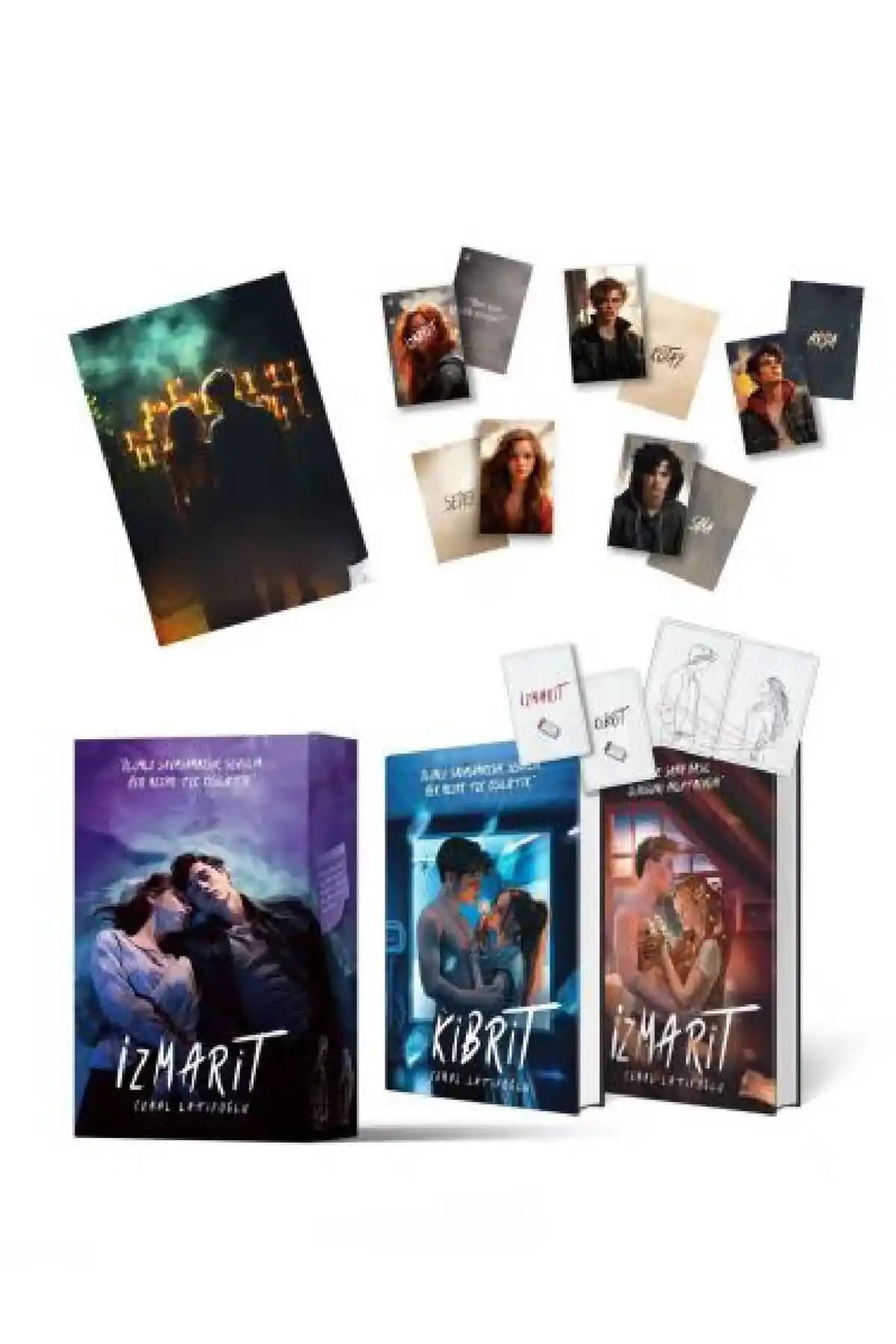 Ephesus Yayınları İzmarit – Kibrit Hediyeli Özel Kutu: 2024 Gençlik Romanı ve Özel Tasarım