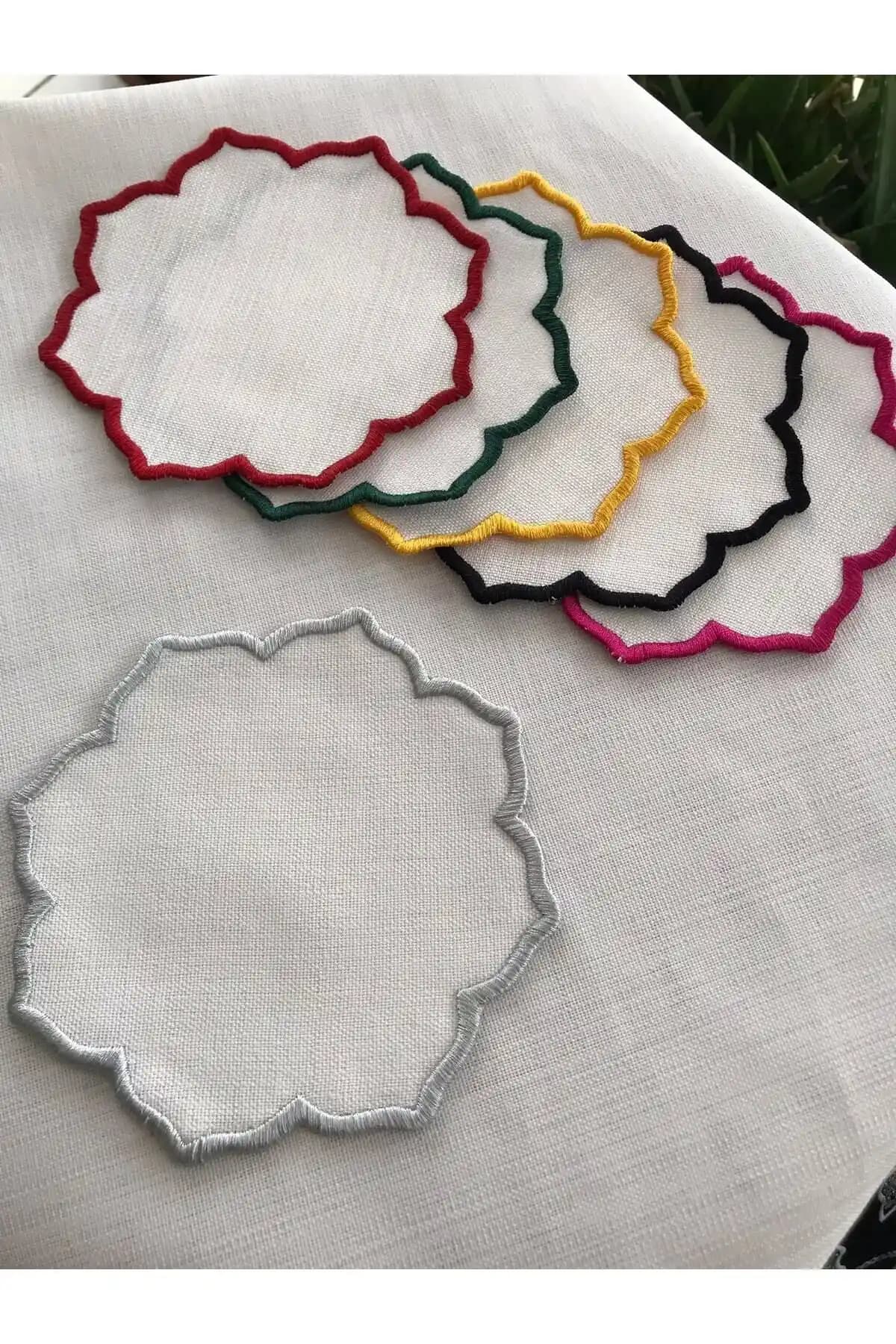 Galataistanbul 6'lı Sade Kokteyl Peçetesi Gri Renkli, Şık ve Dayanıklı Tasarım