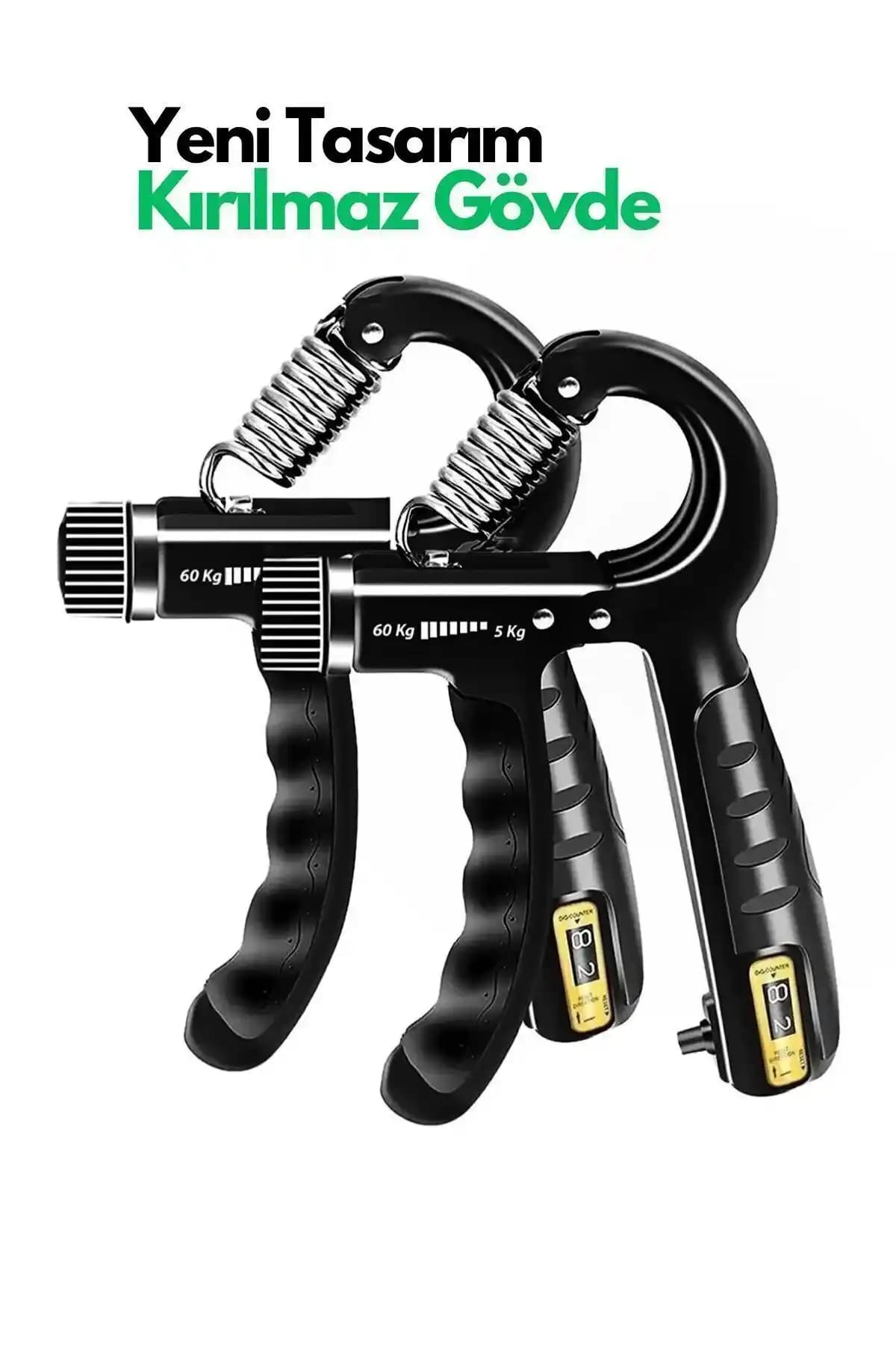 Lumisa Home Ayarlı Sayaçlı El Yayı ile Bilek ve Parmak Kaslarınızı Güçlendirin