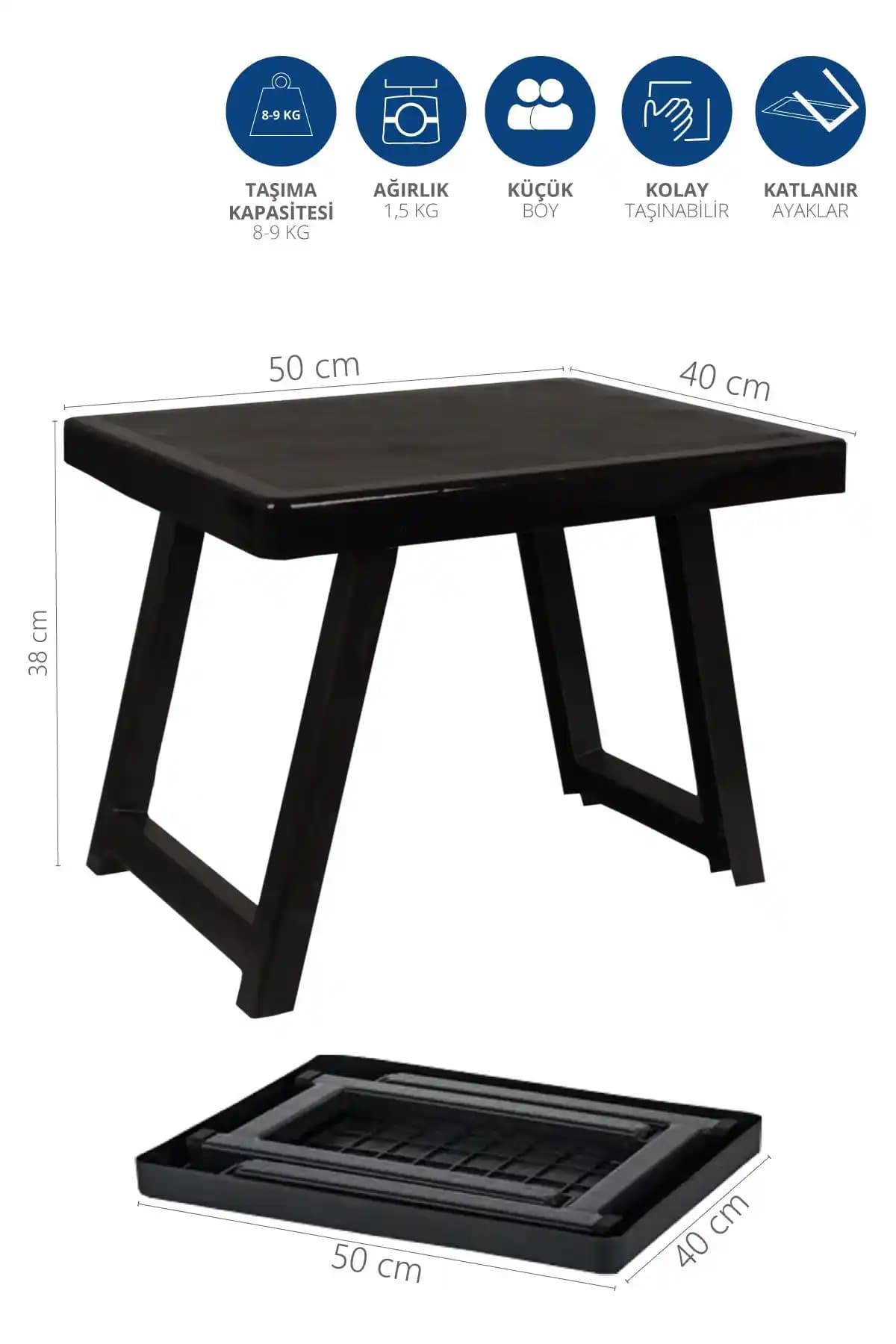 Moblyon ve Poliwork Katlanır Plastik Sehpa Karşılaştırması: Kullanım Alanları ve Özellikler