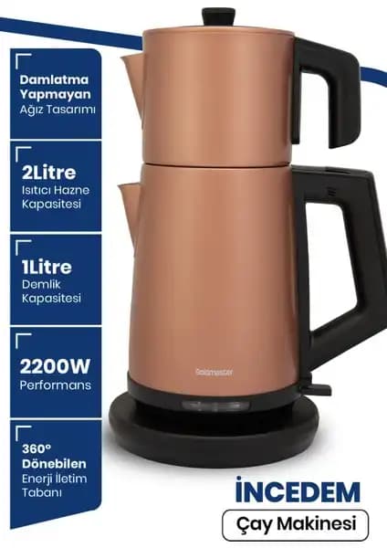 Fakir Temper ve Goldmaster İncedem Çay Makineleri Karşılaştırması: Özellikler ve Kullanıcı Yorumları 2