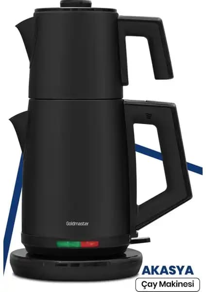 Goldmaster Akasya Siyah XL ve Korkmaz A369 Çay Makinesi Karşılaştırması 1