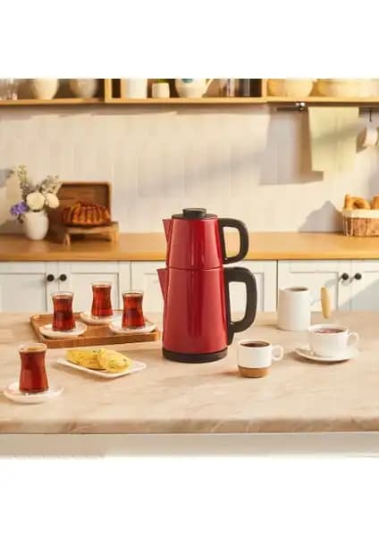 Karaca Tea Break 2 In 1 ve İnox Siyah Çelik Çay Makinesi Karşılaştırması 1