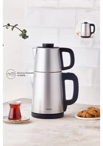 Karaca Tea Break ve Korkmaz Demkolik Elektrikli Çaydanlık Karşılaştırması 1