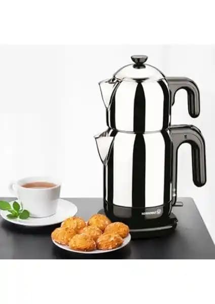 Korkmaz A369 Demtez InoxSiyah ve Tefal Magic Tea XL Çay Makinesi Karşılaştırması