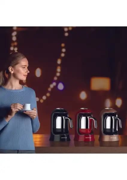 Korkmaz Kahvekolik Pembe ve Twin AzuraKrom Otomatik Kahve Makinesi Karşılaştırması 1