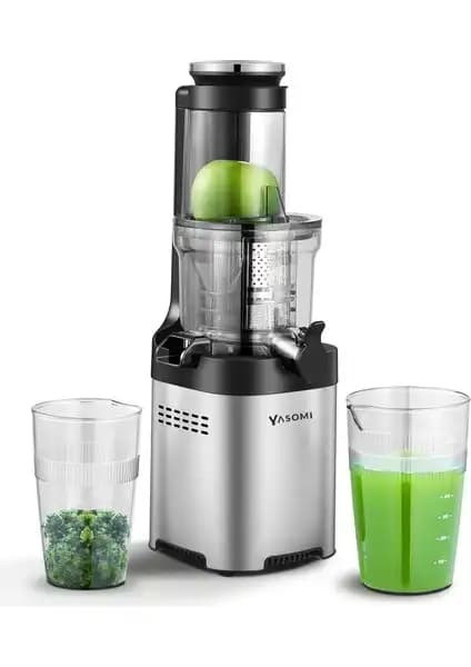 Schafer Slow Star ve Yasomi Fruitforce Katı Meyve Sebze Sıkacakları Karşılaştırması 2