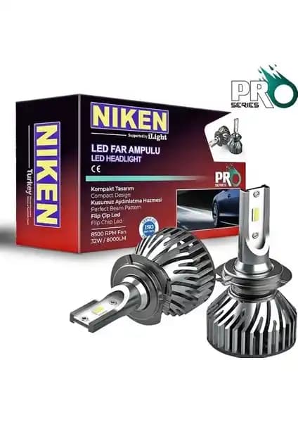 Niken Pro Serisi LED Xenon Far Ampulleri: Yüksek Performans ve Dayanıklılık Çözümü