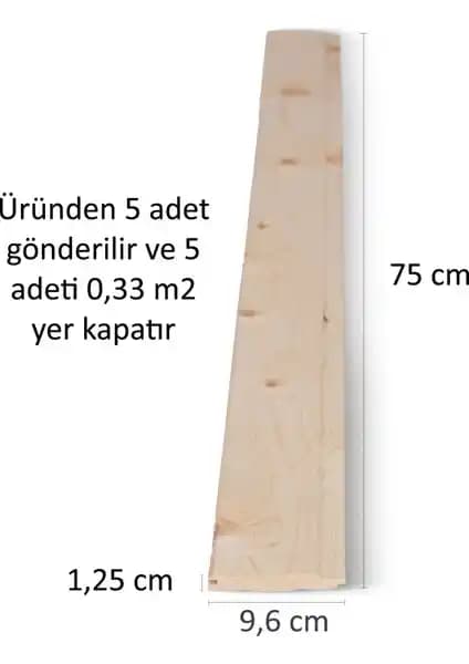 Promasif Ahşap Lambri İç Mekanlara Sıcaklık ve Zarafet Katan Doğal Dekorasyon Seçeneği